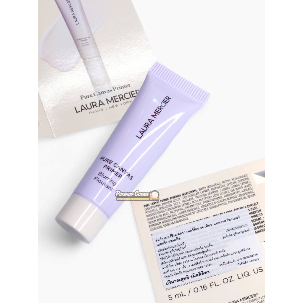 Thai Label Laura Pure Canvas Primer Blurring Flourant 5 ml | Shopee ...