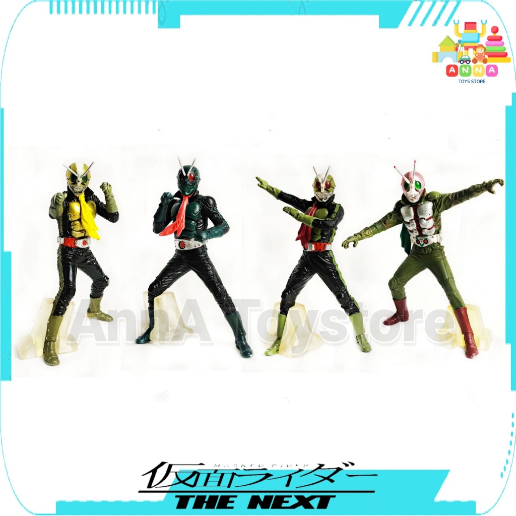 Model Masrider Kamen Rider The Next V1 V2 V3 Bandai HDM Masked The V1 ...