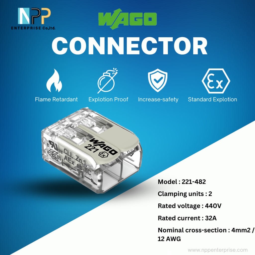 Wago Wire Welding Accessories Terminal Connecter Explosion Proof 2