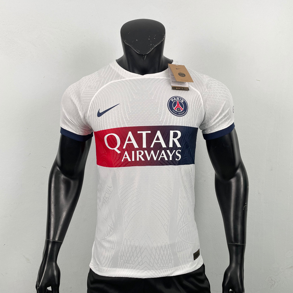 White Paris Jersey 2023/2024 Grade Field Player | Shopee Philippines