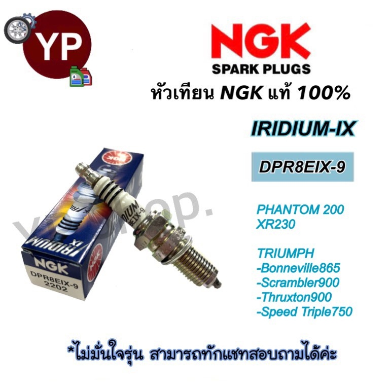 NGK IRIDIUMIX Spark Plug Model DPR8EIX9 Japanese Grade Genuine 1