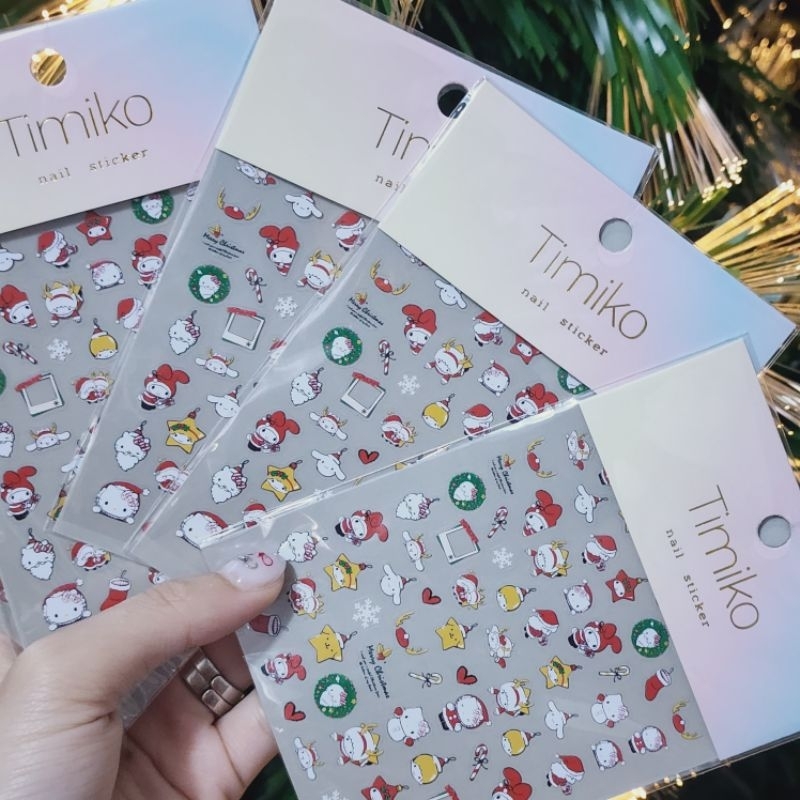 Christmas Stickers Cartoon Character! Premium Grade Work Very Thin Easy ...