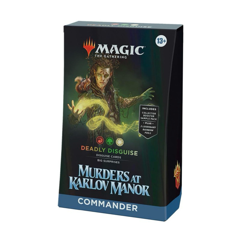 MTG Murders at Karlov Manor Commander Deck-Deadly Disguise | Shopee ...