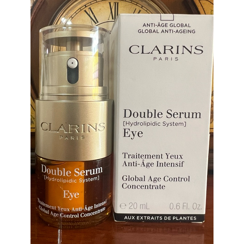 Clarins Double Serum Eye Traitement Anti Global Age Control Concentrate