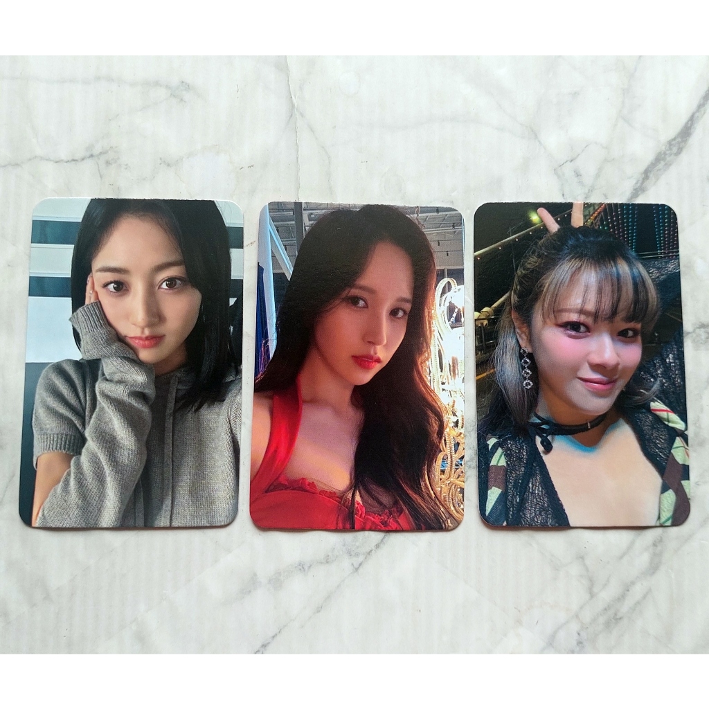 POB Card From MusicKorea Album TWICE-With YOU-th Photobook Kpop ONE ...