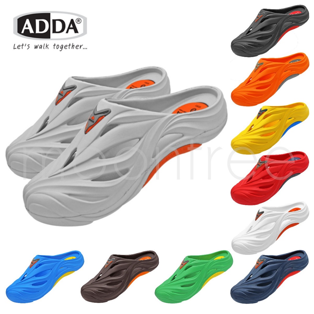 ADDA 53301 Sandals Casual Shoes For Men Wear Model Size 7-10 Black Blue ...