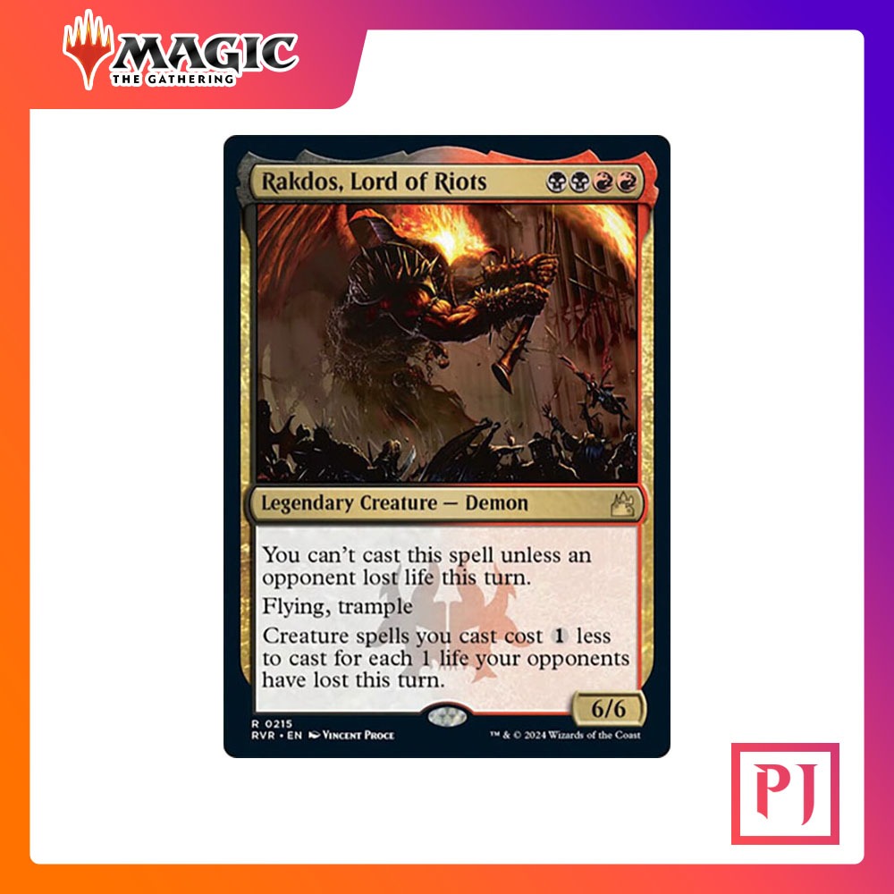 [MTG] Rakdos Lord of Riots [RVR] [MULTI] [RARE] [NORMAL] [ENG] (Magic ...