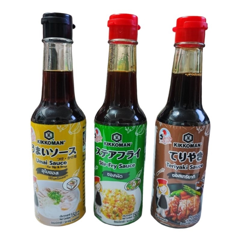 Stir Fried Sod Teriyaki Umami Sauce KIKKOMAN Brand Size 150 Ml. X 1