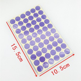 Pack Of 10 Sheets Pp Die-cut Sticker Circle Color 2 Sizes Diameter 1cm 