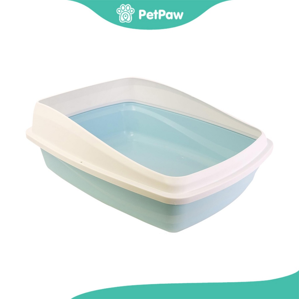 [Join E-TAX] Catit Kaba Cat Litter Love Pan with Removable Rim Blue ...