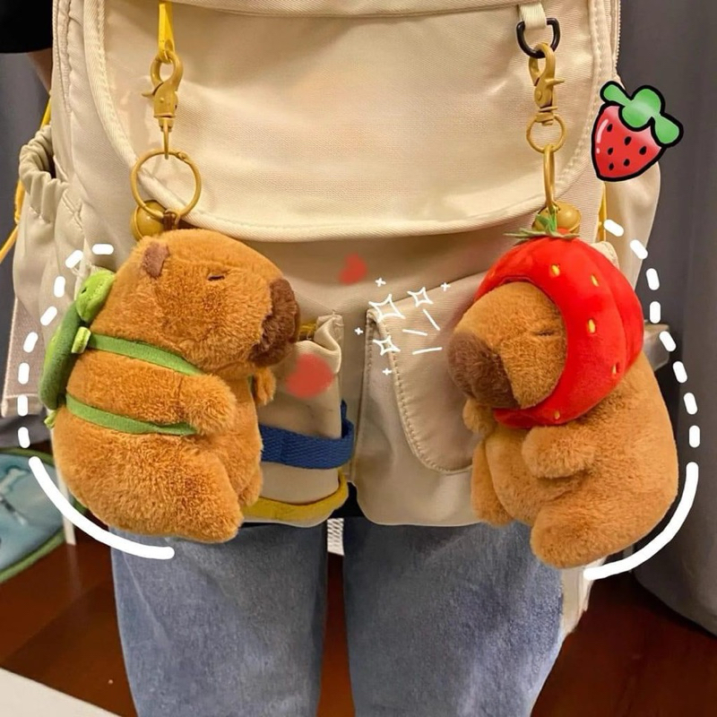 Authentic Capybara Keychain From The Green Party | Shopee Philippines