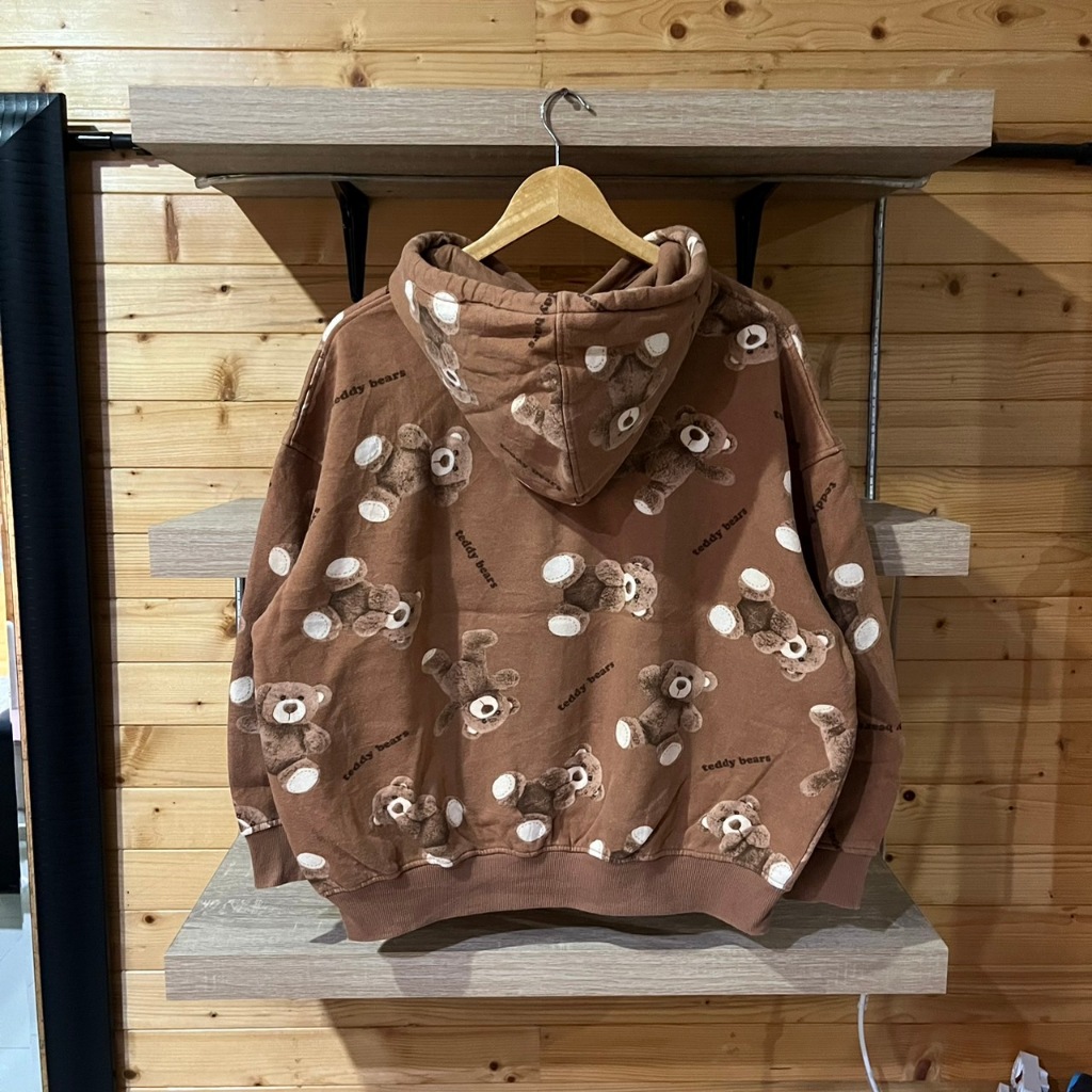 H&m teddy hoodie online