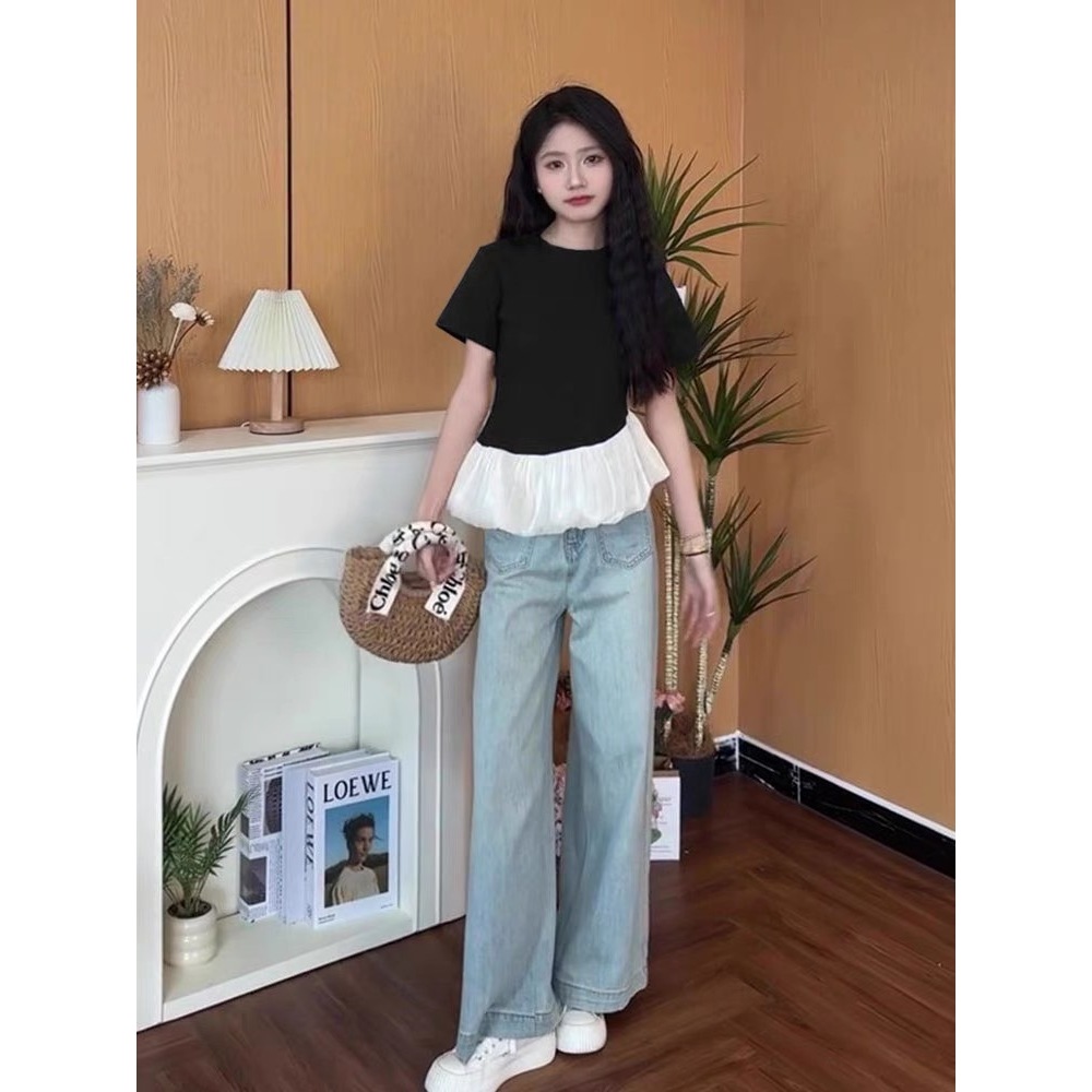 A620 Cotton Fabric Decorated With Glass Cloth Korean Style Good Fabric