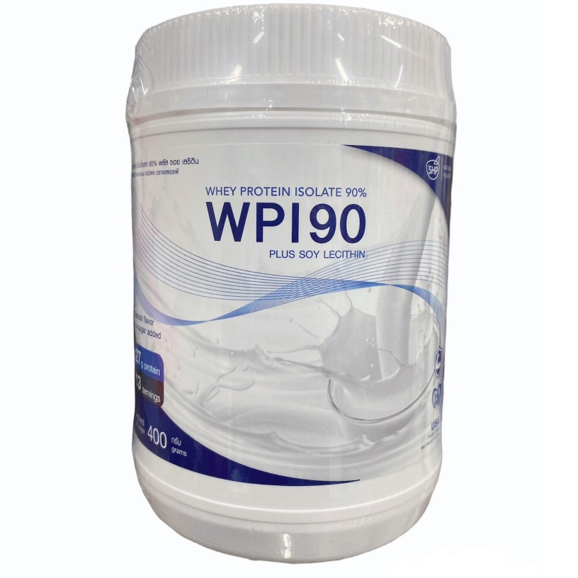 Protein WPI 90 Whey Plus Soy Lecithin 400g Isolate 400g Shopee