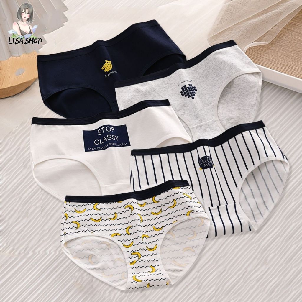 Cute Print Panties Women's Fashion Underwear With Sizes To Choose From ...