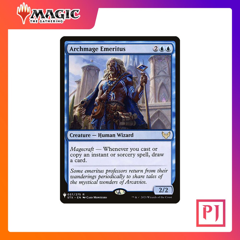 [MTG] Archmage Emeritus [OTC] [BLUE] [RARE] [NORMAL] [ENG] (Magic Card ...