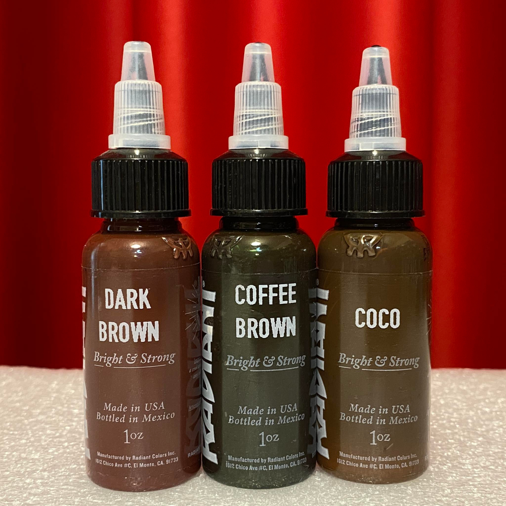 RADIANT Ink Brown Shade Good Quality Pigmented | Shopee Philippines