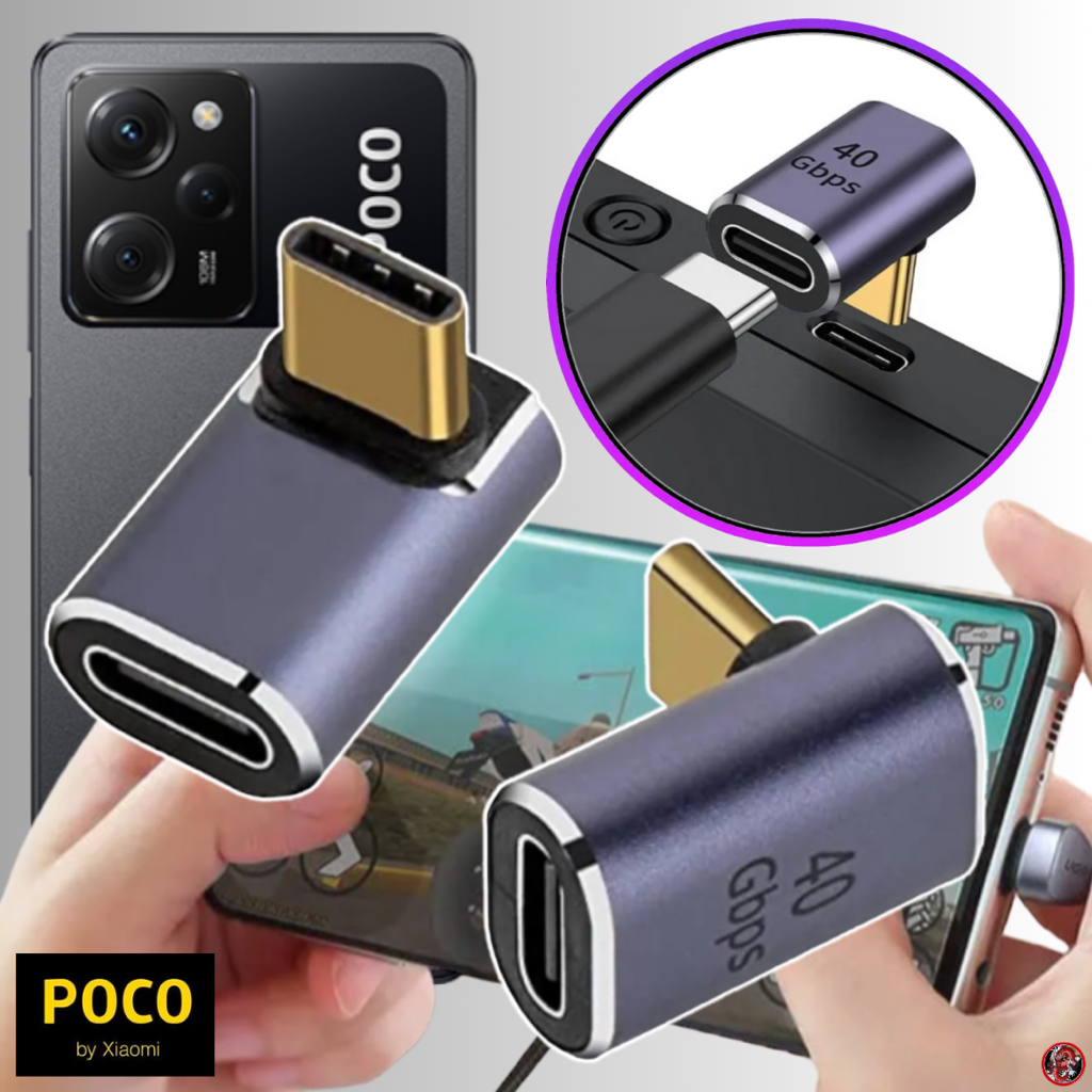 Adapter Converter Extension Cable Charger Usb-C to Type-C For Game ...