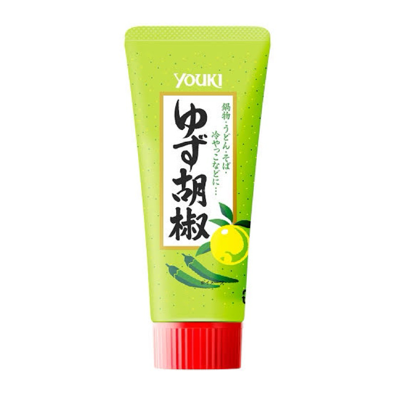 Youki Yuzu Kosho Tube 100 G. citrus paste (3.5 oz) Green Chili Mixed
