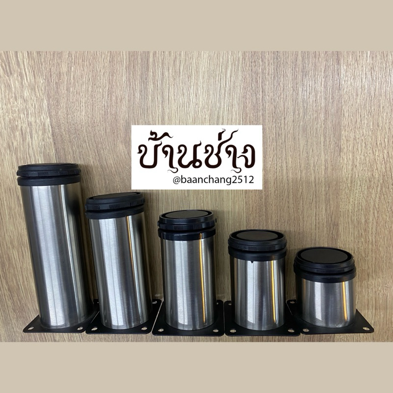 Stainless Steel Round Table Legs 2 Inches Height 60 80 100 120 150 Mm ...