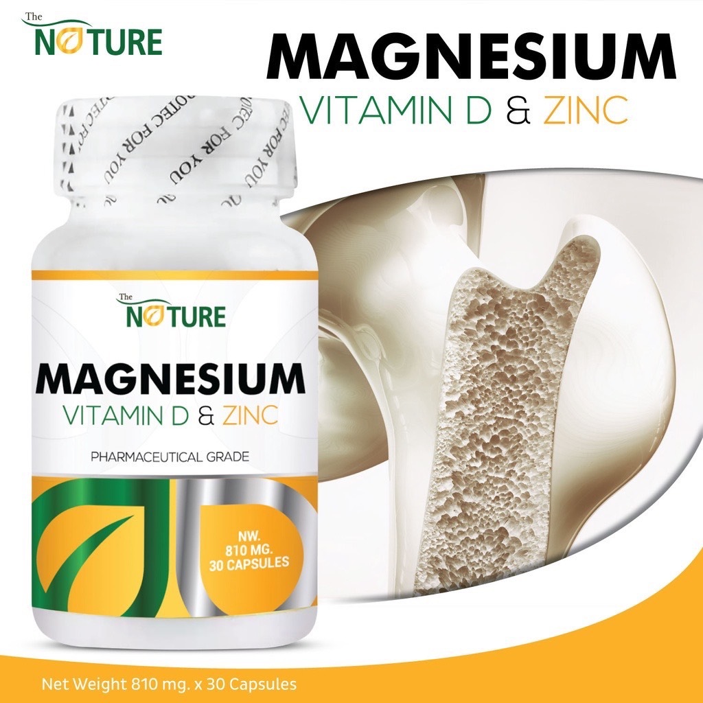 Magnesium Vitamin D & Zinc THE NATURE THE Shopee Philippines