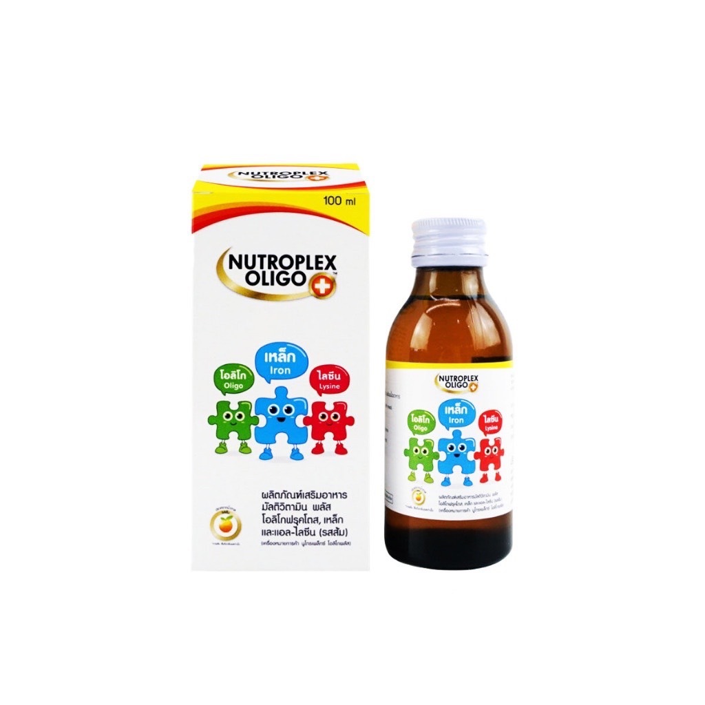 Nutroplex Oligo Plus Orange Flavor Vitamin Supplement For Baby 100 ml ...