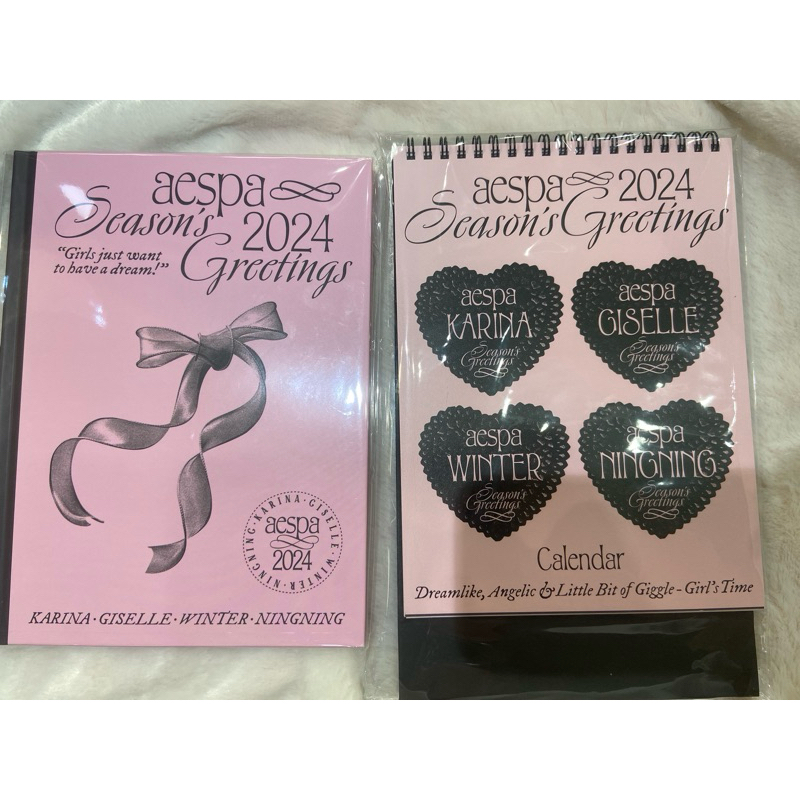 Desk Calendar/diary ssgt 2024 aespa Shopee Philippines