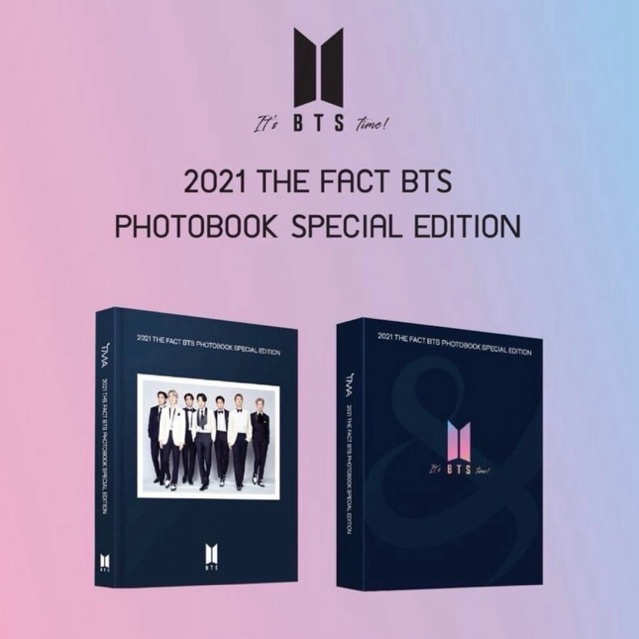 2021 THE FACT BTS PHOTOBOOK SPECIAL EDITION-THAILAND | Shopee Philippines