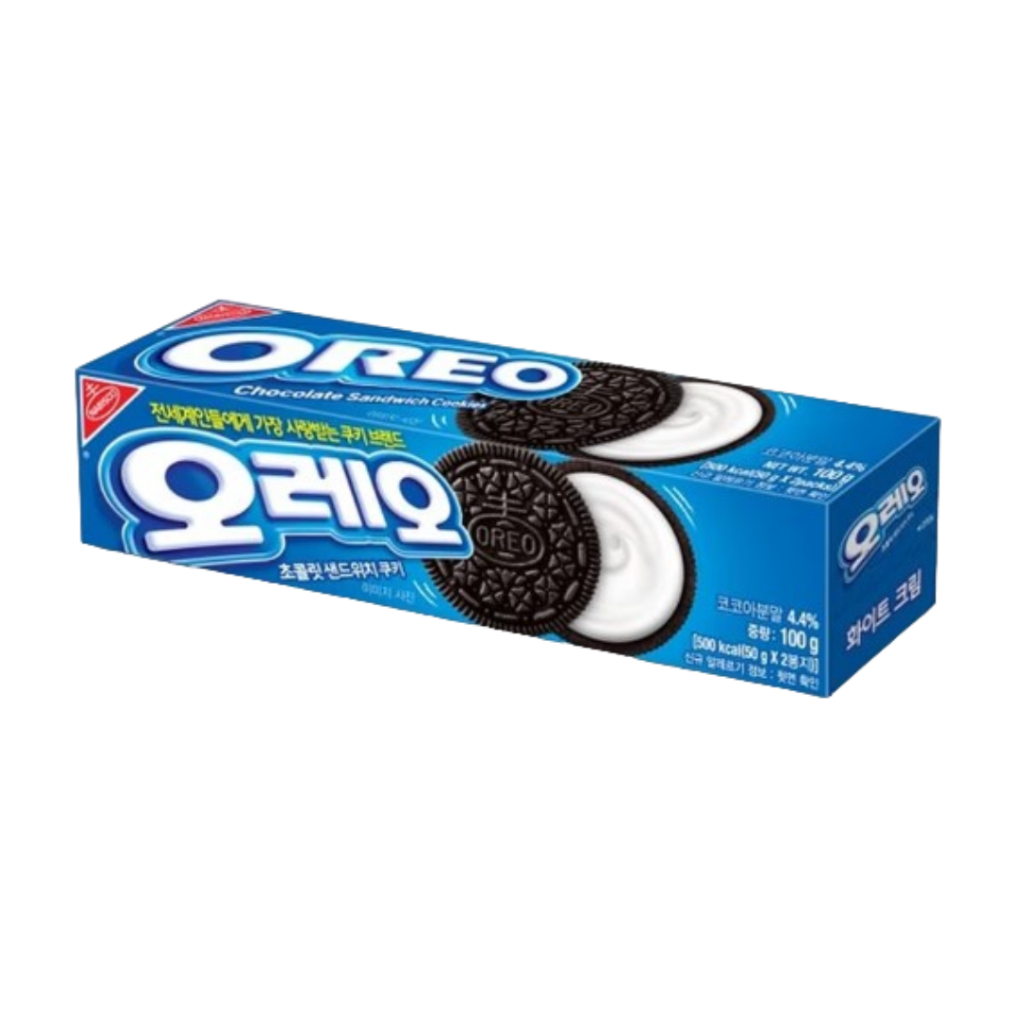 Oreo White Cream 100 g Cookies Stuffed With Real Picture | Shopee ...