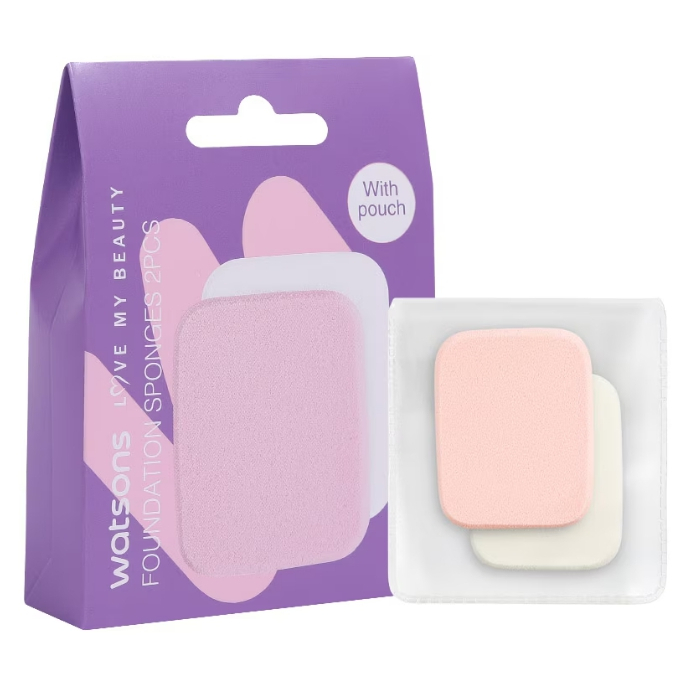 Watsons Foundation Sponges 2pcs | Shopee Philippines