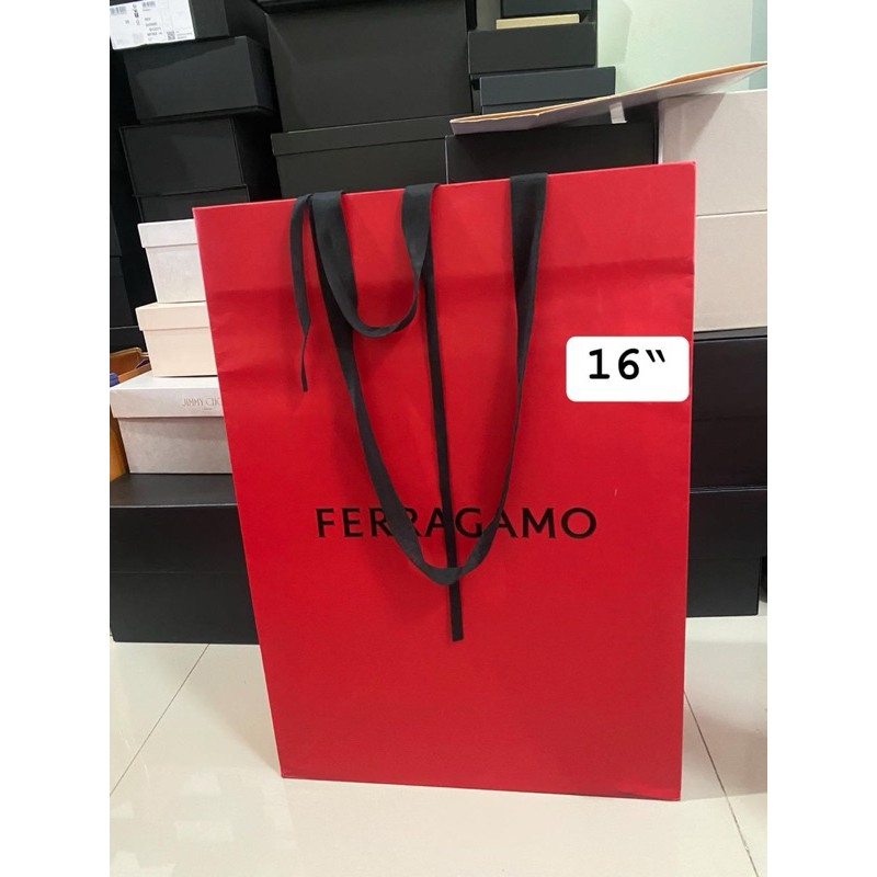 Ferragamo paper bag hot sale