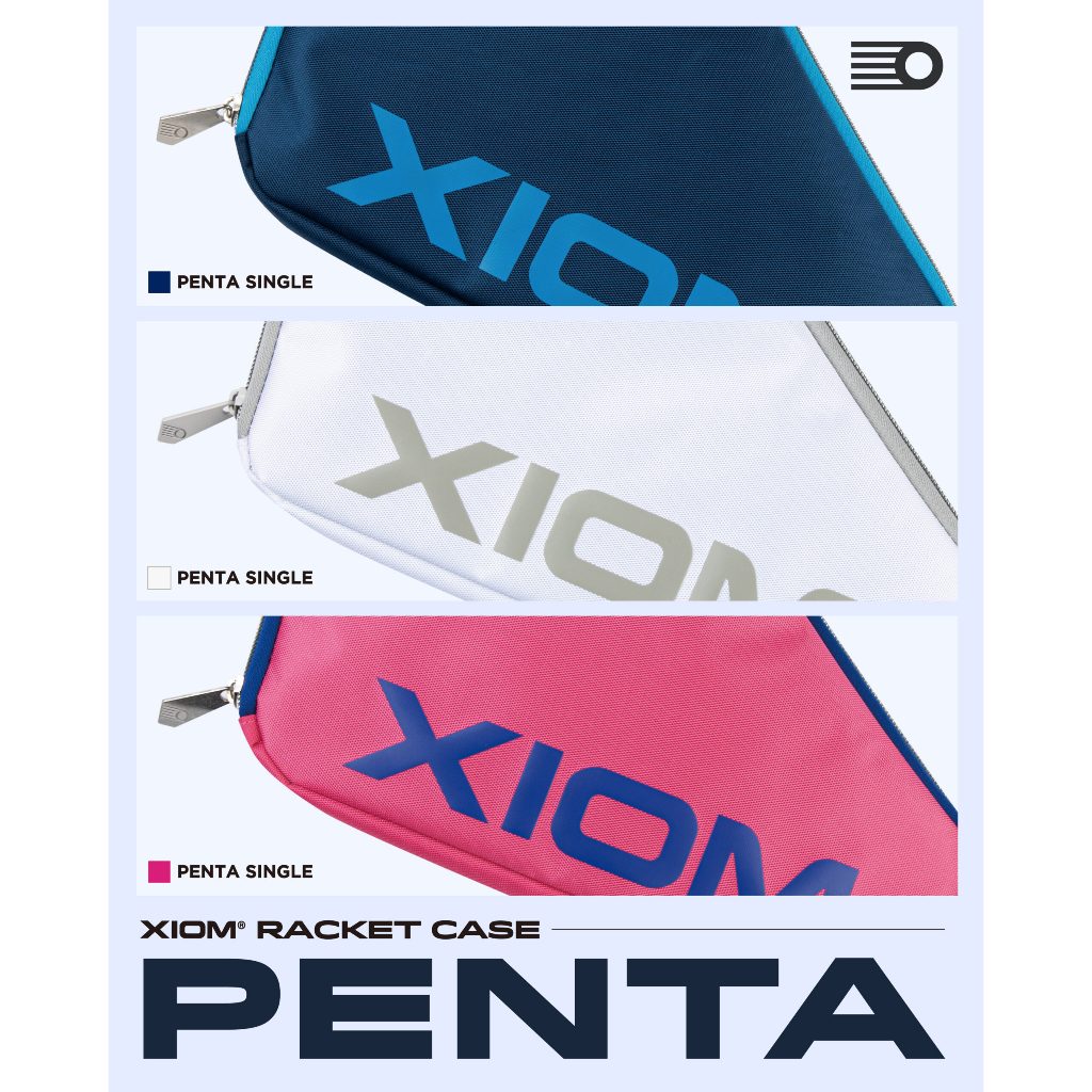 Xiom Penta Single Racket Case Table Tennis | Shopee Philippines