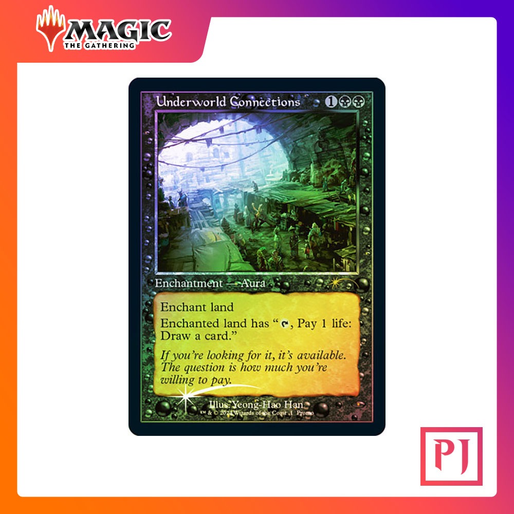 [MTG] Underworld Connections (Retro Frame) [PRM] [BLACK] [RARE] [FOIL ...
