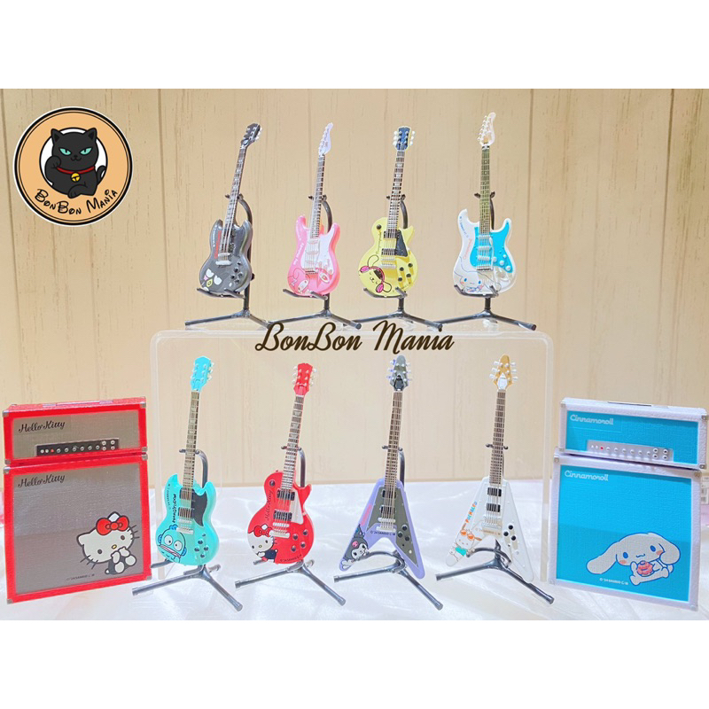 [Individual Type] Sanrio Characters Rock Mono Instrument Model box set ...