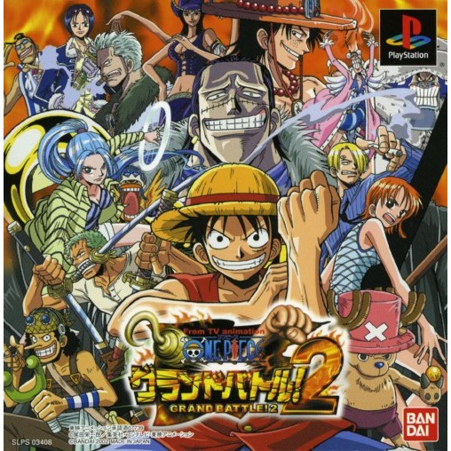 Jeu One Piece Grand Battle – Import Japon PS1, Vendeur US, En Très Bon état
