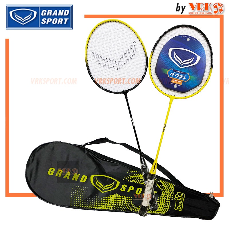 GRAND SPORT Badminton Racket Double Pack With Bag Inferno Model ...