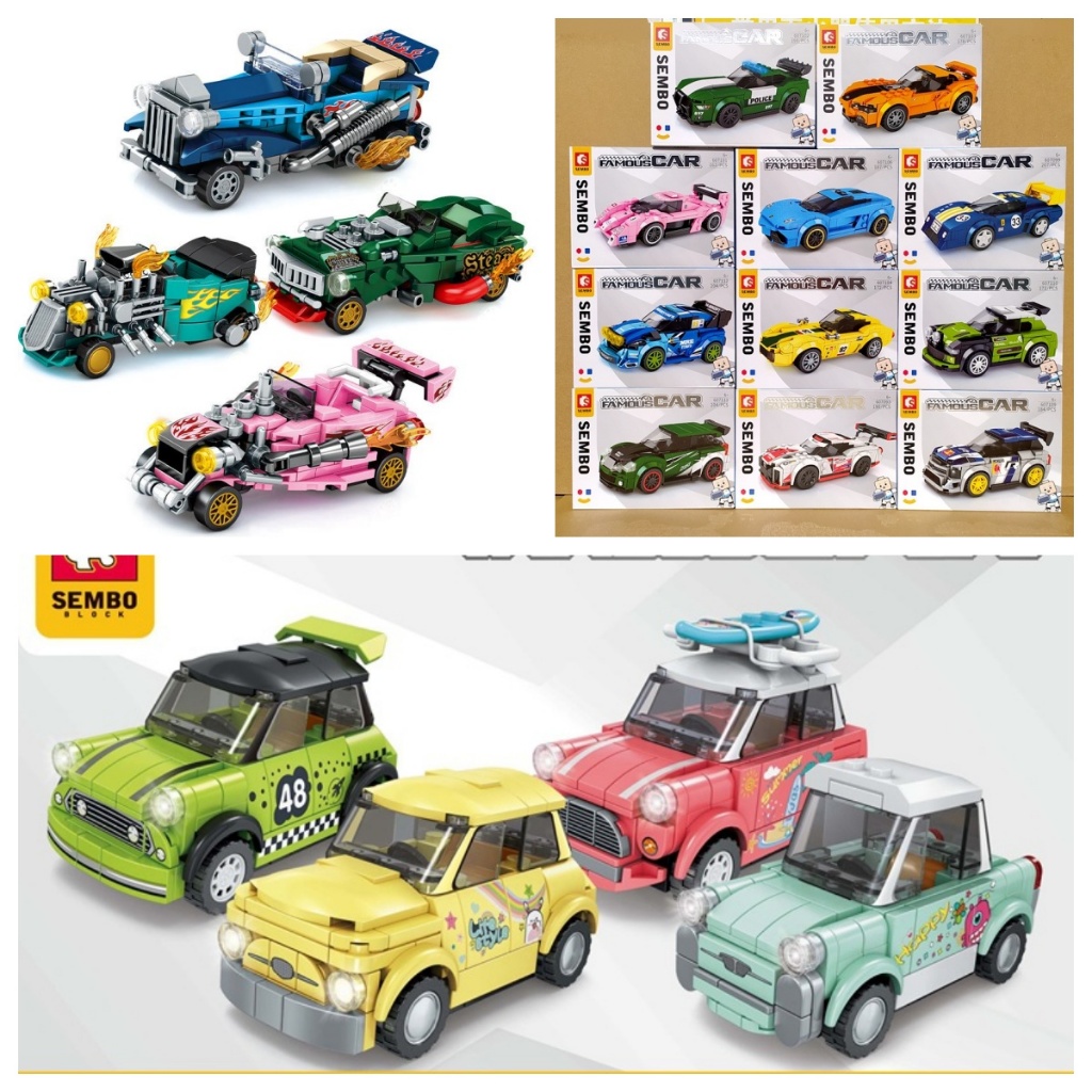Racing Block Set Car Formula Race Lego Building Blocks There Are Many ...