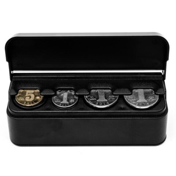 Thai_66 Portable Coin Storage Box For Car Holder Black | Shopee Philippines