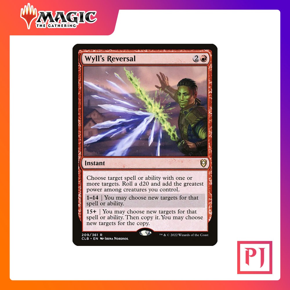 [MTG] Wyll's Reversal [CLB] [RED] [RARE] [NORMAL] [ENG] (Magic Card ...