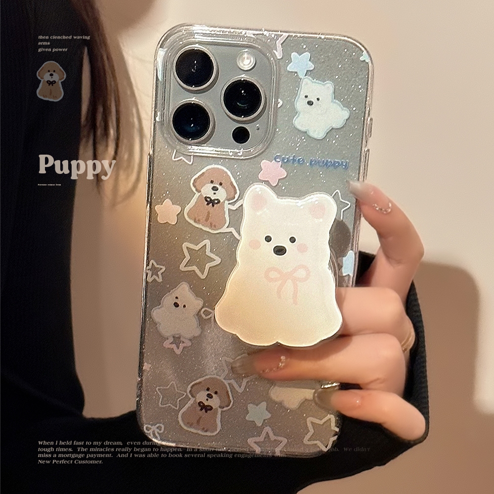 New Style iPhone Case 15 11 12 13 14 Pro Max 3D Puppy Cartoons ...