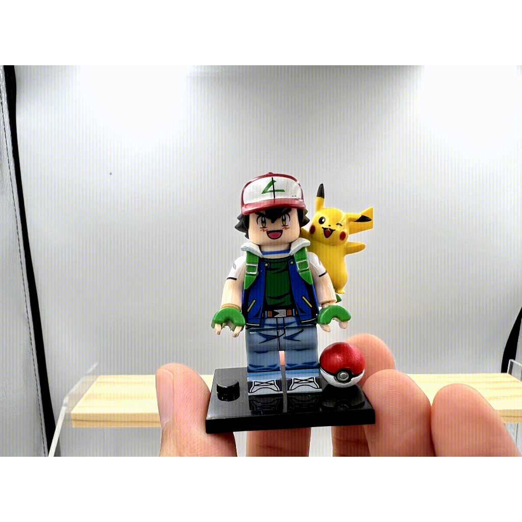 PREORDER] Pokémon Minifigure [SOULINK] - Ash Ketchum & Pikachu - POKÉ GALERIE
