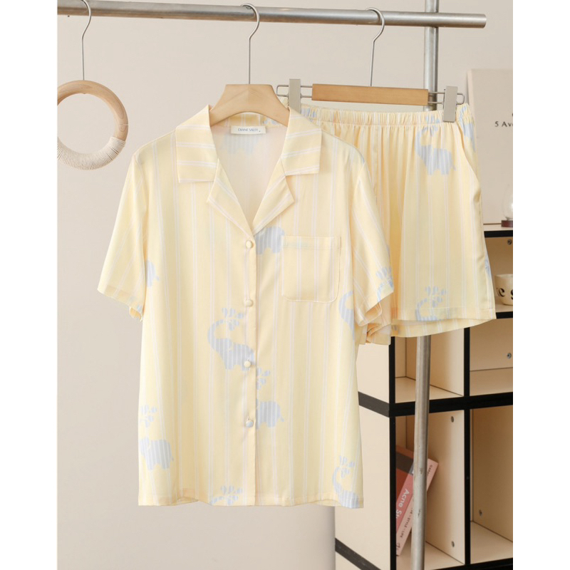 Premium Silk Satin Pyjamas (Diane Sally brand) | Shopee Philippines