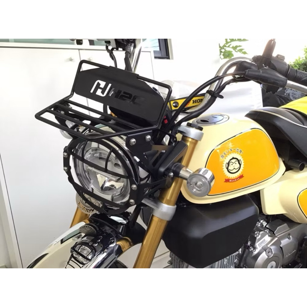 Headlight Rack Honda Monkey125/Honda DAX H2C Headlamp (Black) Original ...