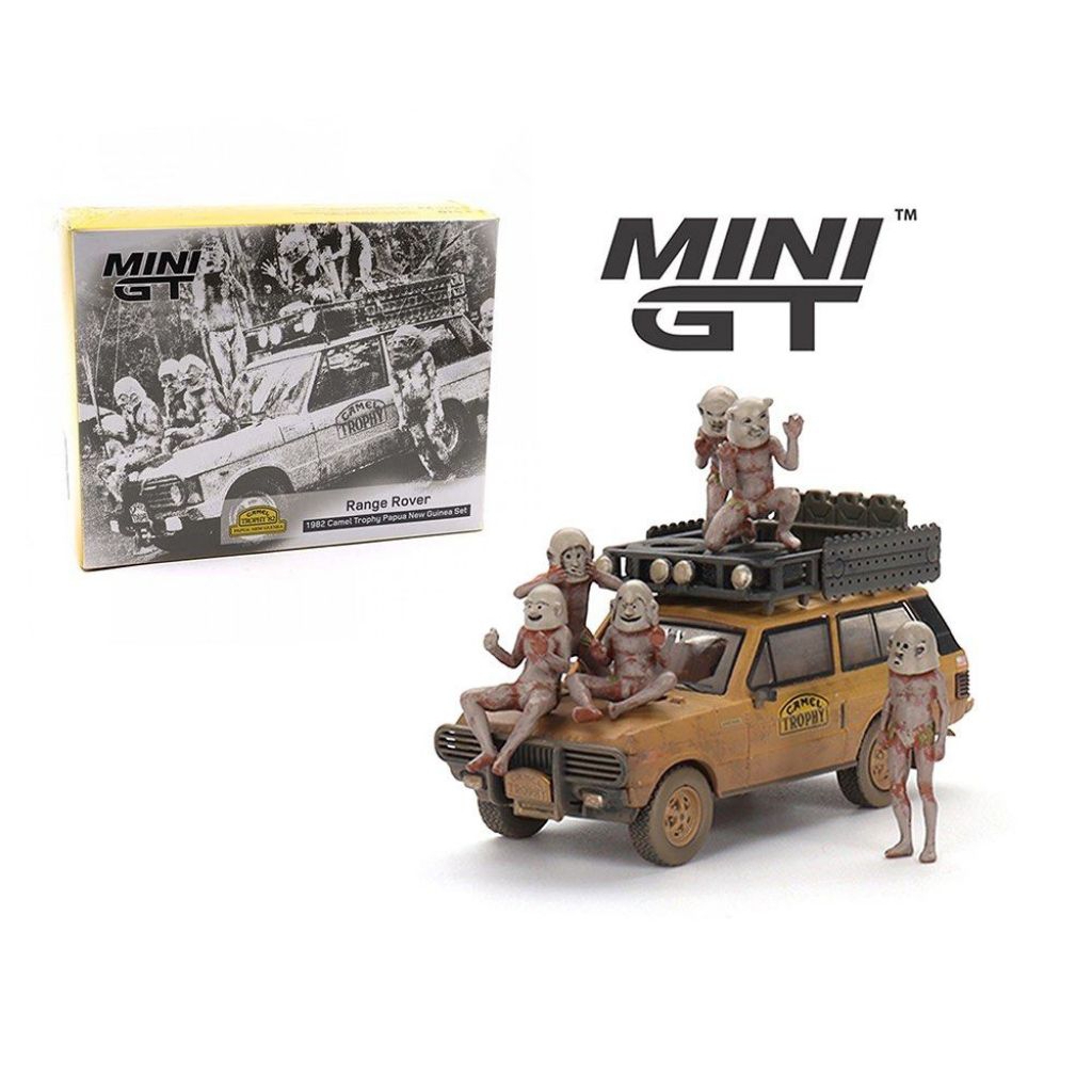 Minigt 1/64 Range Rover 1982 Camel Trophy Papua New Guinea set MINI GT ...