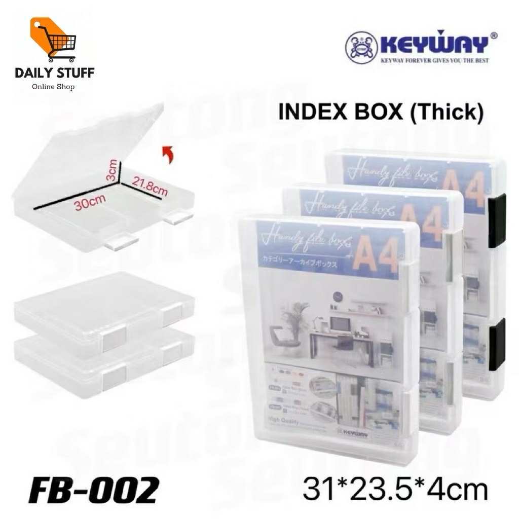 Keyway Document Box A4 Size Model FB-002 | Shopee Philippines