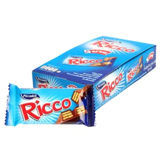 Rico Chocolate Wafer Filling 18.5 G. x 12 | Shopee Philippines