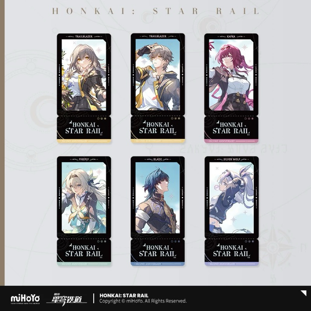 official Authentic Firefly/Blade/Kafka/TB/SW Honkai starrail Mohoyo ...