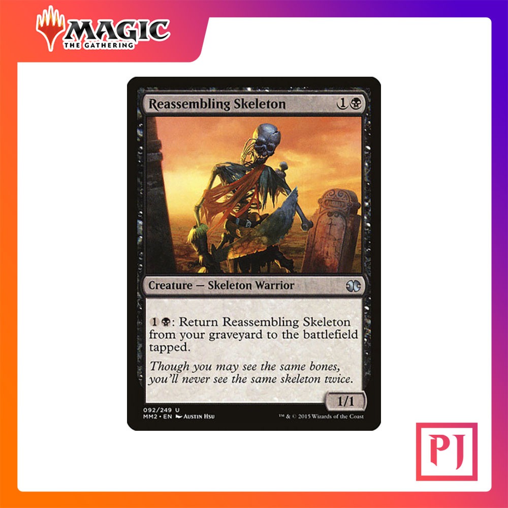 [MTG] Reassembling Skeleton [MM2] [BLACK] [UNCOM] [NORMAL] [ENG] (Magic ...