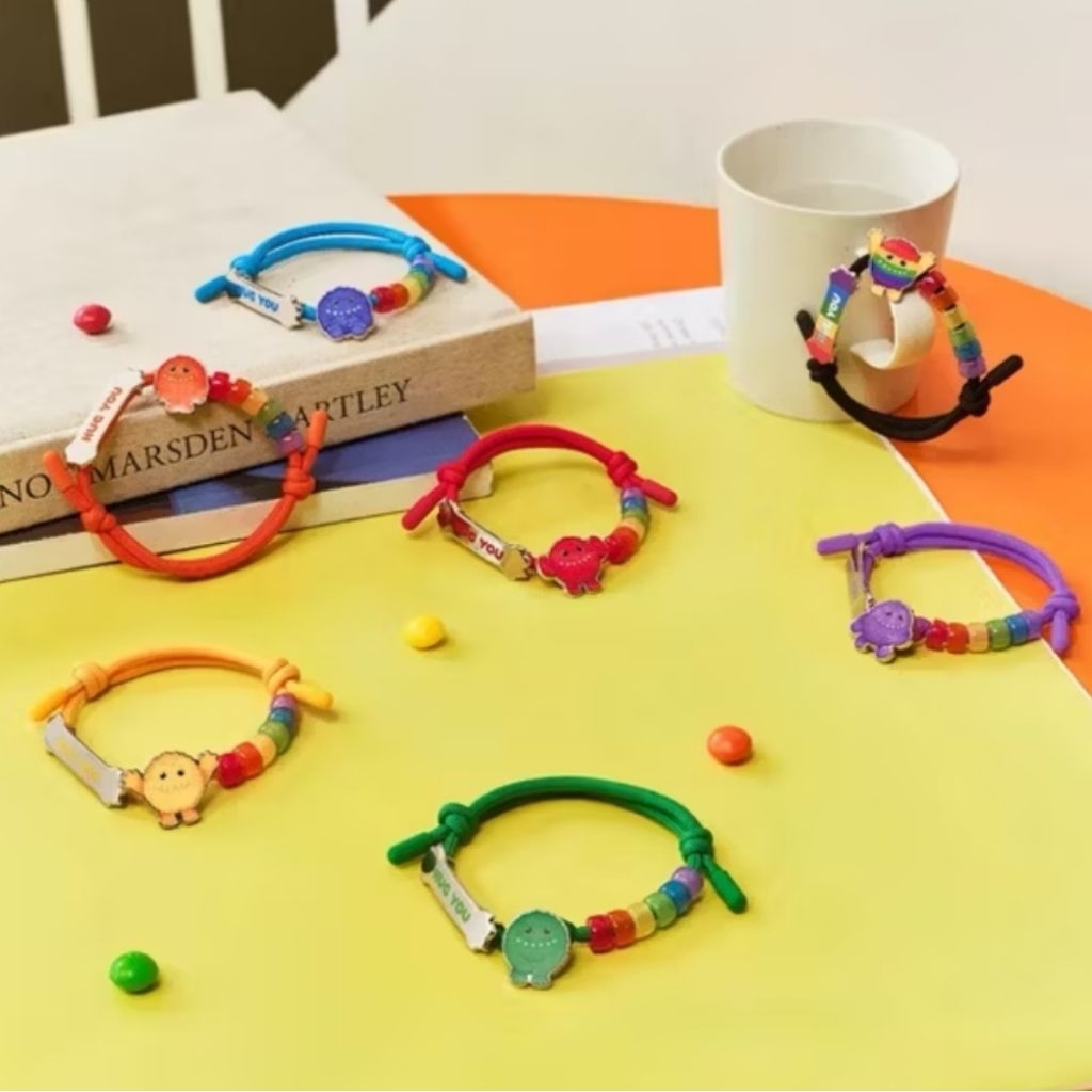 (New Check Card)Bangle Pop Mart INSTINCT TOY Hug You Bracelet Blind Box ...