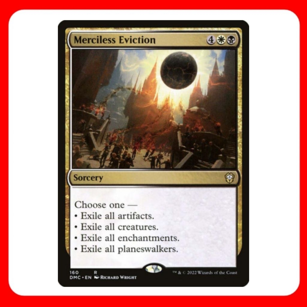 [MTG] Merciless Eviction [DMC] [RARE] [MYTHIC] [NORMAL] [ENG] (Magic ...